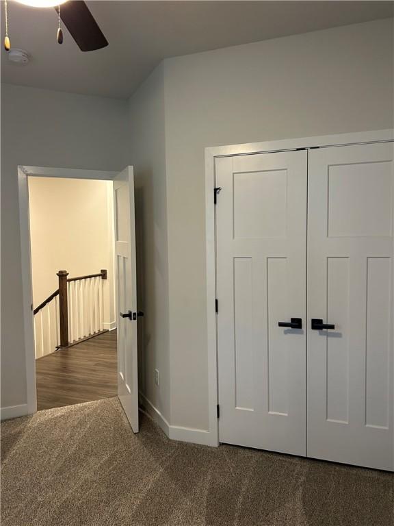 150 Moyer Hill Dr, Cranberry Twp, PA 16066 - unfurnished bedroom featuring carpet flooring, baseboards, and a closet