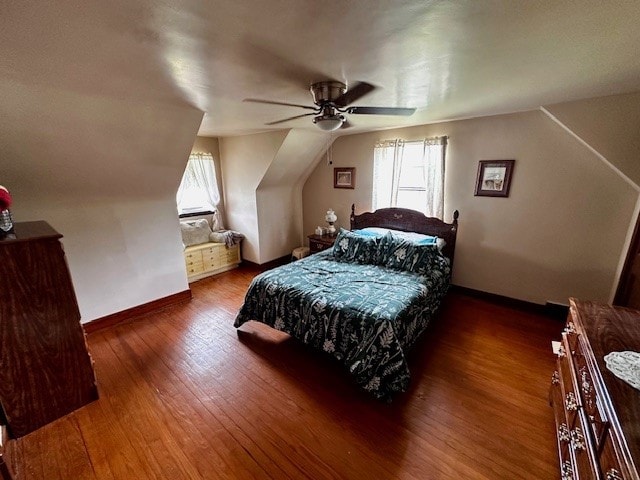378 Ceylon Rd, Carmichaels/Cumblnd, PA 15320 - bedroom with wood finished floors, baseboards, and a ceiling fan