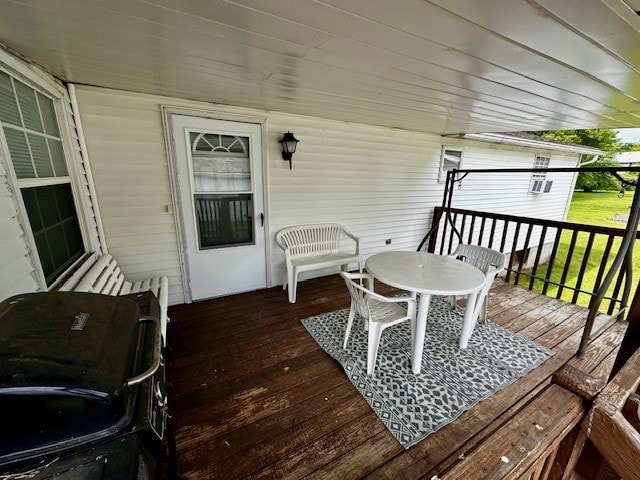 378 Ceylon Rd, Carmichaels/Cumblnd, PA 15320 - view of wooden deck