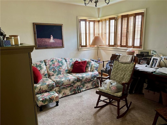 411 Harrison W, Kittanning Boro, PA 16201 - living area featuring carpet floors