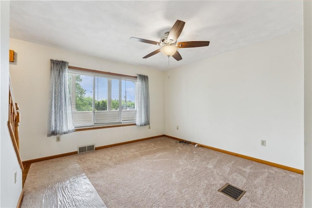 207 Mccartney Dr, Moon/Crescent Twp, PA 15108 - spare room with a ceiling fan, carpet flooring, and baseboards