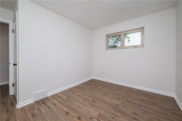 126 Woodhall Dr, Baldwin Boro, PA 15236 - unfurnished room with wood finished floors and baseboards