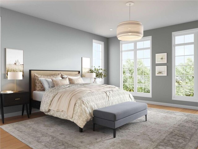 4049 Windsfield Way S, Fayette, PA 15017 - bedroom with wood finished floors and baseboards
