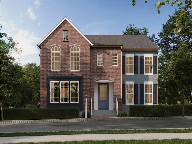 4049 Windsfield Way S, Fayette, PA 15017 - view of front facade featuring brick siding