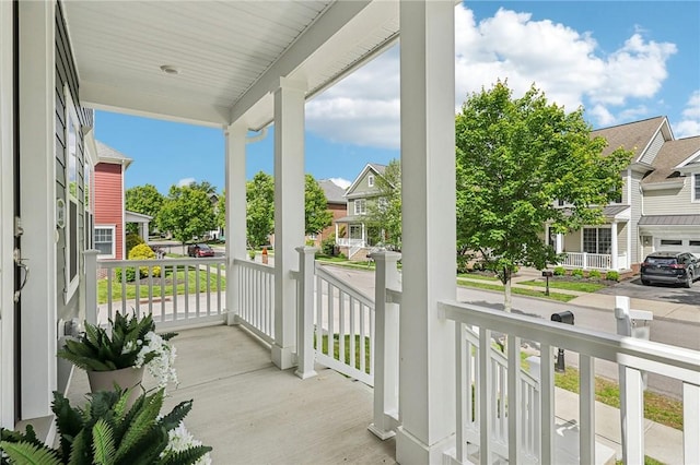 1213 Newbury Highland, South Fayette, PA 15017 - porch featuring a residential view