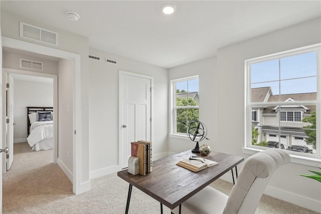 1213 Newbury Highland, South Fayette, PA 15017 - office with light carpet and baseboards