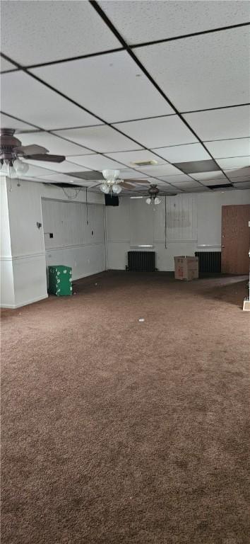 89 Cherry St, Etna, PA 15223 - garage with a ceiling fan