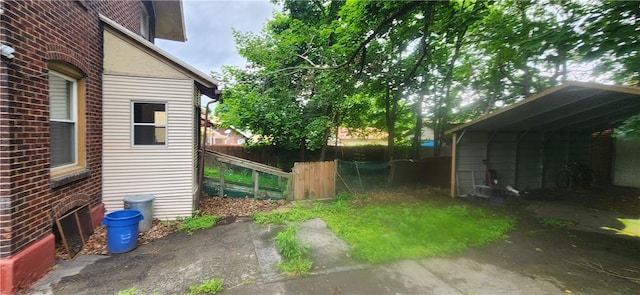17 Shenango Blvd, Farrell, PA 16121 - view of yard with a carport