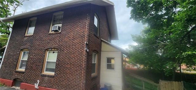 17 Shenango Blvd, Farrell, PA 16121 - view of side of property featuring brick siding and cooling unit