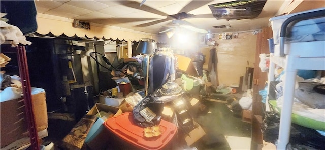 17 Shenango Blvd, Farrell, PA 16121 - miscellaneous room with ceiling fan