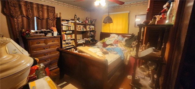 17 Shenango Blvd, Farrell, PA 16121 - bedroom featuring ceiling fan