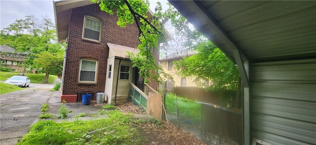 17 Shenango Blvd, Farrell, PA 16121 - view of side of home featuring brick siding