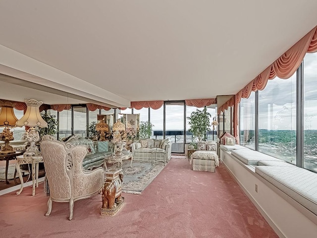 1 Trimont Ln Unit 2115A, Mt Washington, PA 15211 - sunroom / solarium with carpet floors and expansive windows