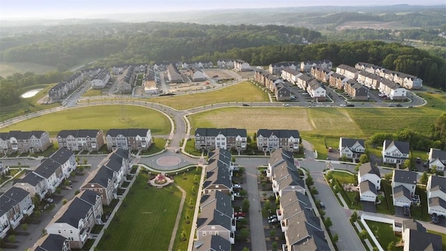 155 Bucktail Dr, Cranberry Twp, PA 16066 - aerial view of property and surrounding area featuring nearby suburban area and a heavily wooded area