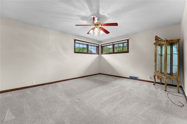 221 Moody Rd, Imperial, PA 15126 - carpeted spare room featuring a ceiling fan and baseboards