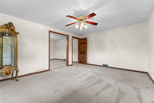 221 Moody Rd, Imperial, PA 15126 - unfurnished bedroom featuring carpet, baseboards, and ceiling fan
