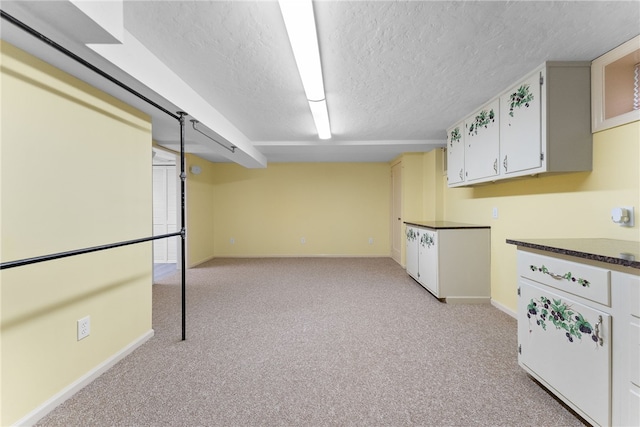 221 Moody Rd, Imperial, PA 15126 - finished below grade area with light colored carpet, a textured ceiling, and baseboards