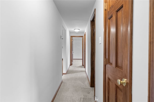 221 Moody Rd, Imperial, PA 15126 - hallway featuring light carpet and baseboards