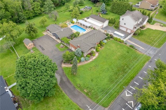 221 Moody Rd, Imperial, PA 15126 - drone / aerial view of a pool