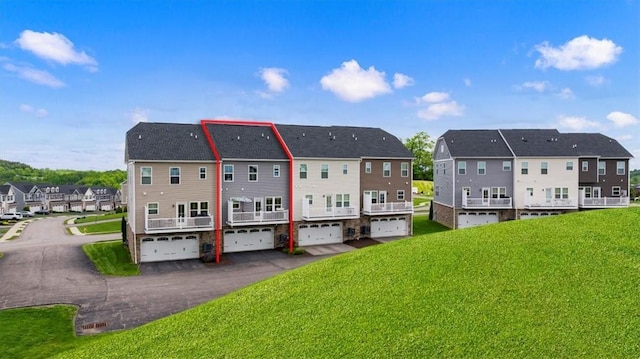 4046 Overview Dr, Cecil, PA 15317 - view of property featuring a residential view and an attached garage