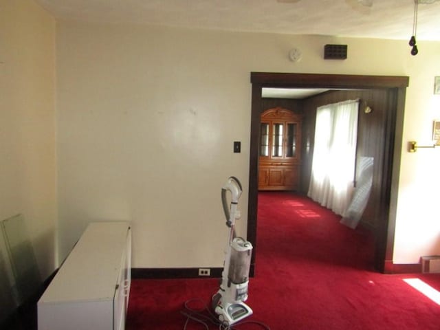 2445 Brownsville Rd, Carrick, PA 15210 - hall with carpet floors and baseboards
