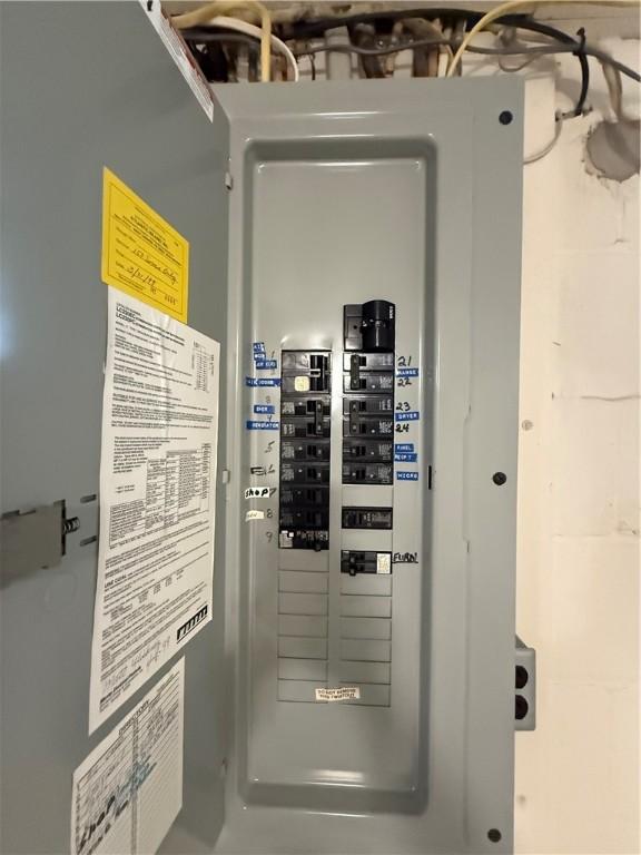 217 Crescent Dr, Hempfield Twp Wml, PA 15601 - utilities featuring electric panel