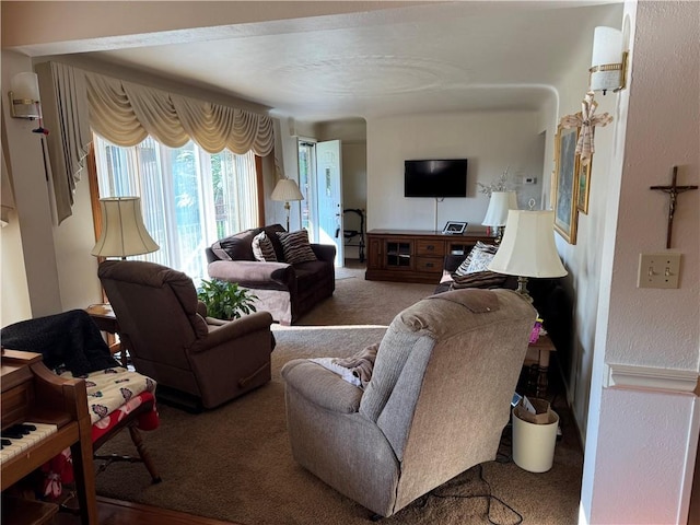 2122 Elizabeth Ct, Export, PA 15632 - living room featuring carpet flooring