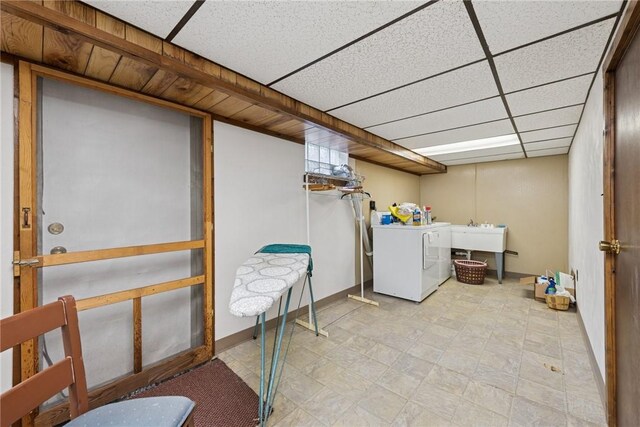2122 Elizabeth Ct, Export, PA 15632 - finished basement with baseboards