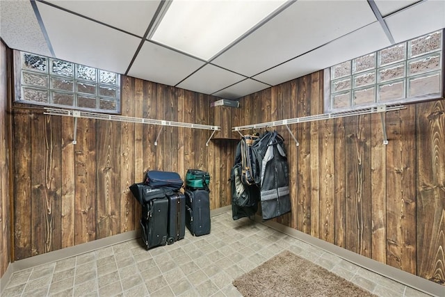 2122 Elizabeth Ct, Export, PA 15632 - spacious closet featuring tile patterned floors and a paneled ceiling