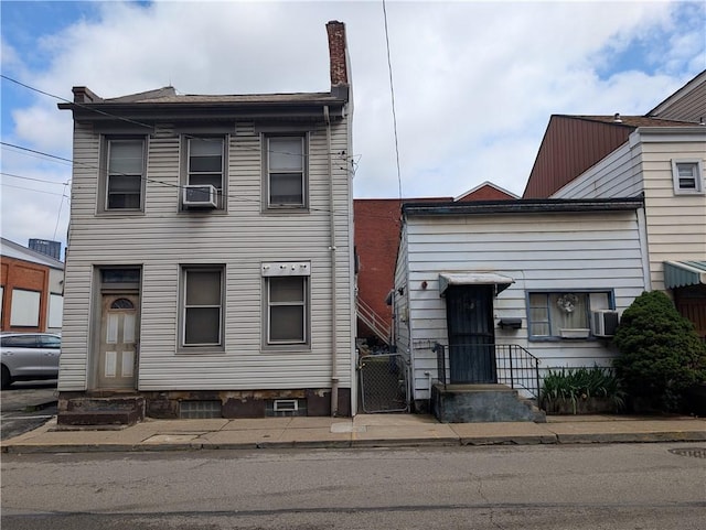 1321-1323 Bingham St, South Side, PA 15203 - townhome / multi-family property with cooling unit