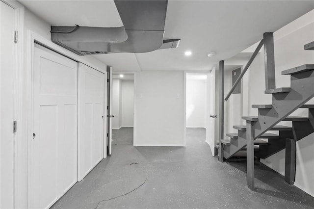 362 Marshall Ave, Observatory Hill, PA 15214 - finished basement with stairway and recessed lighting