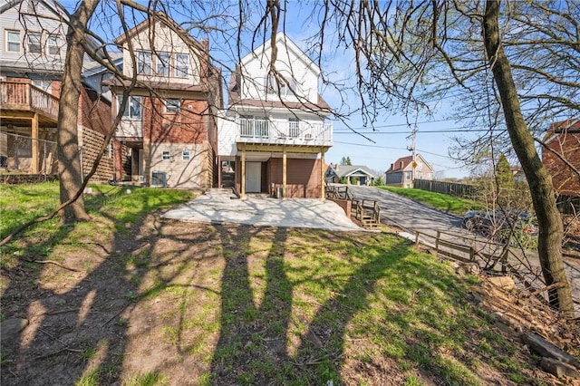 362 Marshall Ave, Observatory Hill, PA 15214 - back of house featuring a patio area, central AC, and a balcony