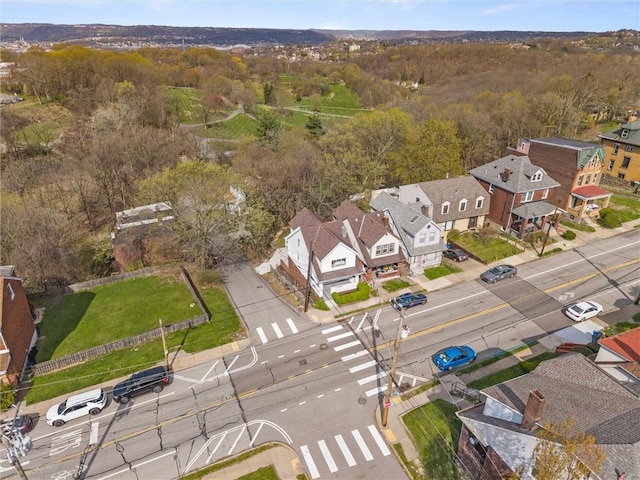 362 Marshall Ave, Observatory Hill, PA 15214 - aerial view of property and surrounding area with nearby suburban area and a forest