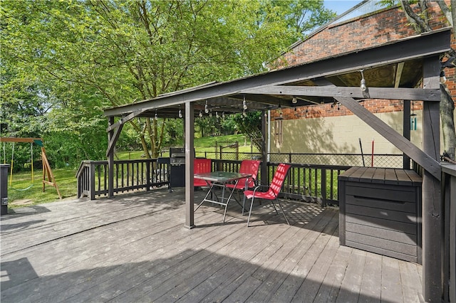 105 Canaveral Dr, Penn Hills, PA 15235 - view of wooden deck