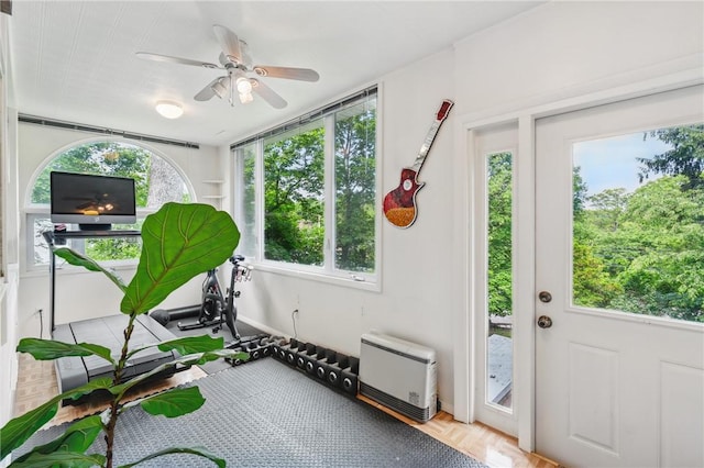 8243 High St, Mccandless, PA 15237 - sunroom / solarium featuring healthy amount of natural light