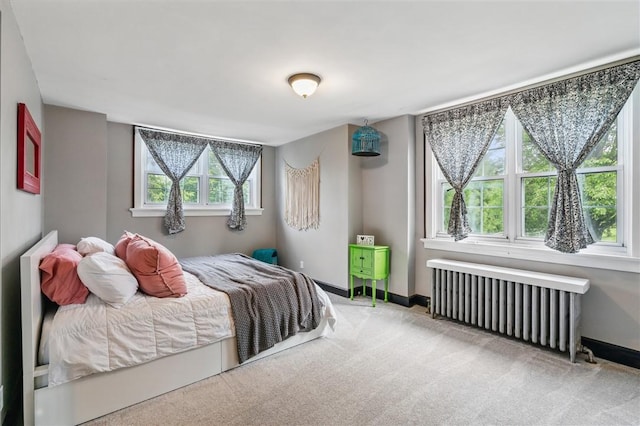 8243 High St, Mccandless, PA 15237 - bedroom featuring radiator, carpet, and baseboards