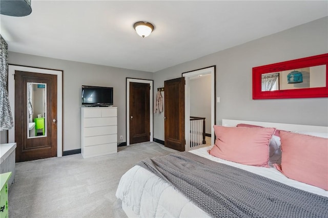 8243 High St, Mccandless, PA 15237 - bedroom with light colored carpet and baseboards