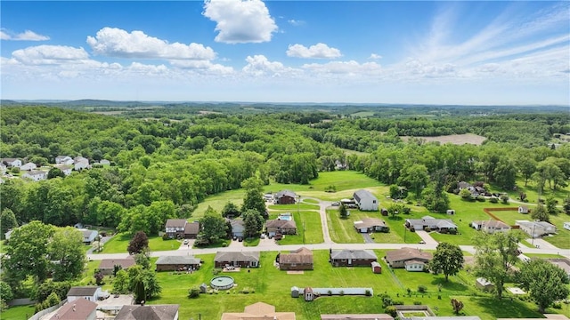 10539 Roseway Blvd, North Huntingdon, PA 15642 - aerial view of residential area featuring a heavily wooded area
