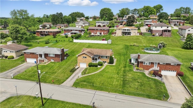 10539 Roseway Blvd, North Huntingdon, PA 15642 - aerial perspective of suburban area