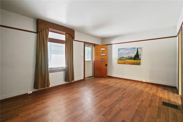 99 River Ave, Natrona, PA 15065 - spare room with wood finished floors and baseboards
