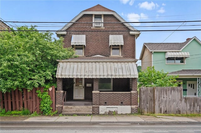 99 River Ave, Natrona, PA 15065 - view of front of house featuring brick siding and a porch