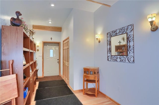 226-228 S Washington St Unit 226, City Of But Se, PA 16001 - entrance foyer featuring recessed lighting, wood finished floors, and baseboards