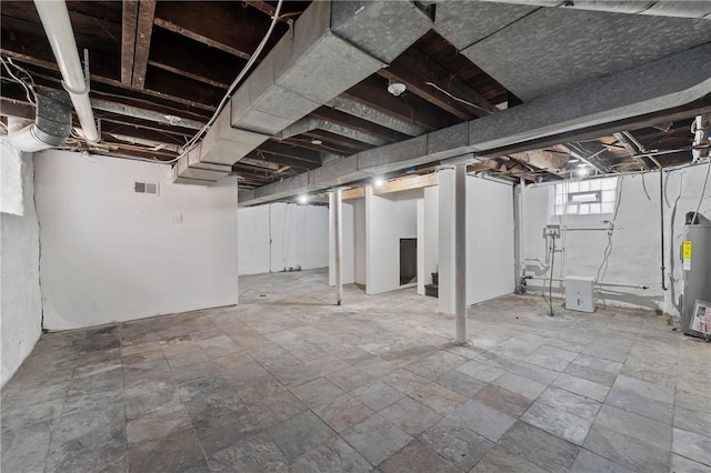 220 Dewey St, Edgewood, PA 15218 - below grade area featuring water heater