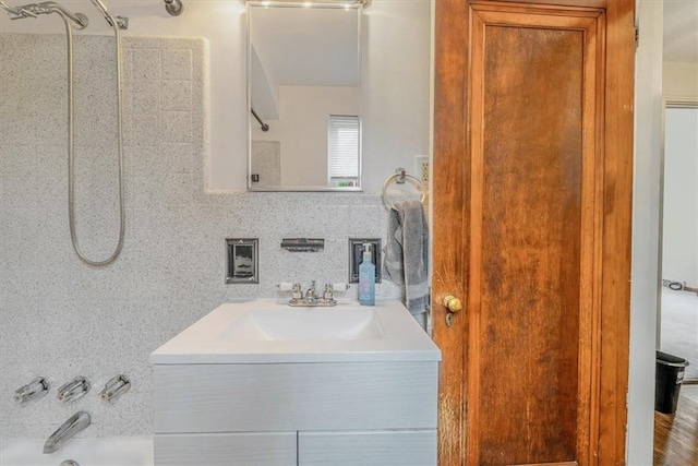 142 Slater Dr, Pleasant Hills, PA 15236 - bathroom with vanity and shower / bath combination
