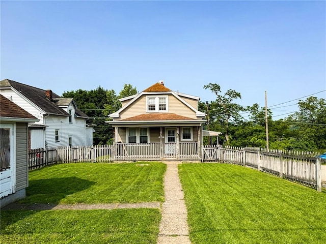 2701 Lafayette St, Mckeesport, PA 15132 - bungalow-style home featuring covered porch and a chimney