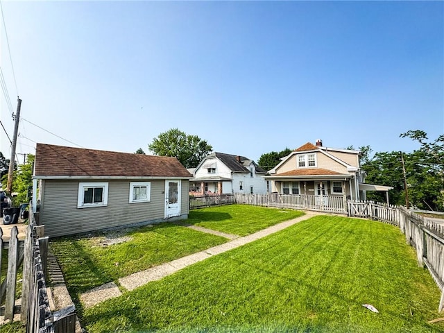 2701 Lafayette St, Mckeesport, PA 15132 - back of house featuring a porch