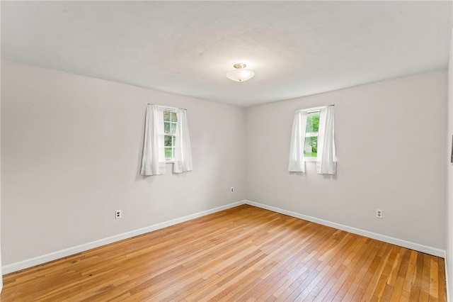48 Green Crescent Dr, South Strabane, PA 15301 - spare room featuring light wood-style flooring and baseboards