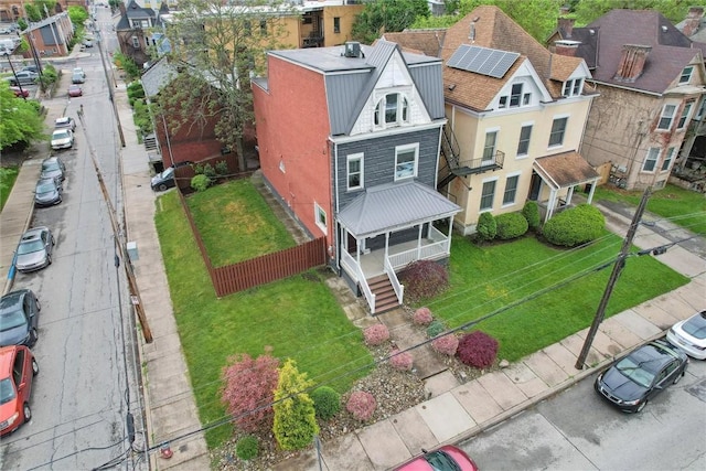 5822 Rippey St, East Liberty, PA 15206 - aerial view of residential area