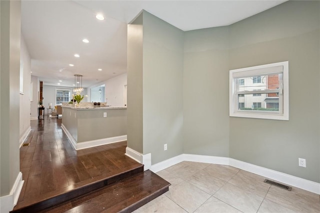 5822 Rippey St, East Liberty, PA 15206 - empty room with recessed lighting and baseboards