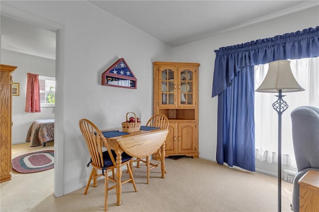 332 Division Ln, Vanport, PA 15009 - dining room featuring light colored carpet and baseboards